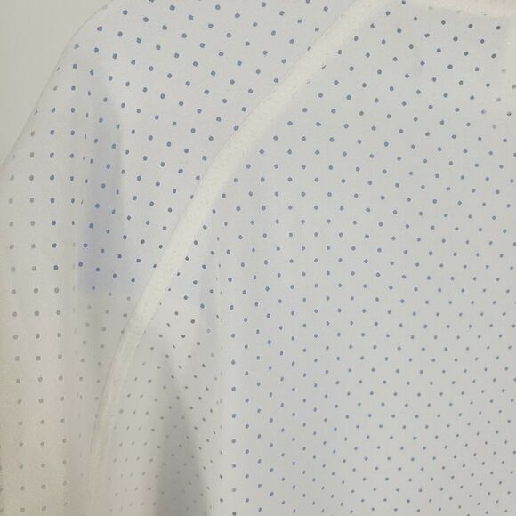 Zella Girl White Jacket Athletic Batwing Full Zip 10 12 Gym Perforated New - Picture 7 of 12